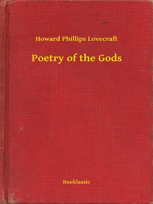 cover image of Poetry of the Gods